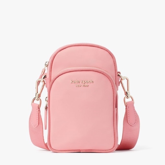 Kate Spade New York The Little Better Sam Nylon Phone Crossbody Carolina… - Picture 2 of 4